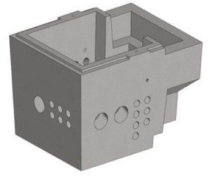 ESB Precast Concrete Mini Pillar Vault ESB Boundary Box Utility Chamber