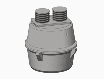 5900 litre precast concrete tank solid lid Murphy Precast Enniscorthy Wexford Ireland