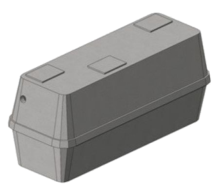 3500 litre precast concrete septic tank two chamber Murphy Precast Enniscorthy Wexford Ireland