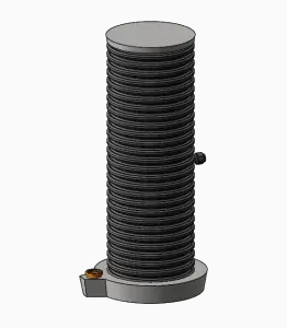 600mm precast concrete pump chamber effluent distribution Murphy Precast Wexford Ireland