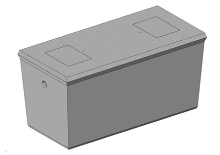 2000 litre precast tanks two chamber concrete septic tank Murphy Precast Enniscorthy Co Wexford Ireland